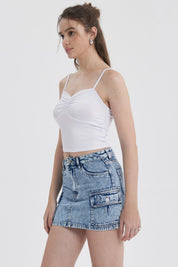 Peto Mujer Pabilo Rosita Blanco