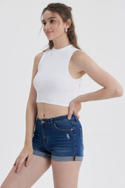 Peto Mujer Sin Costura Blanco