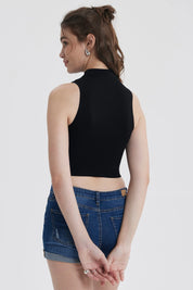 Peto Mujer Sin Costura Negro
