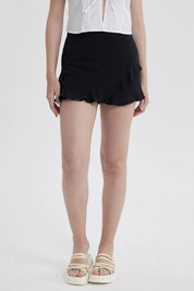 Short Mujer Print Negro