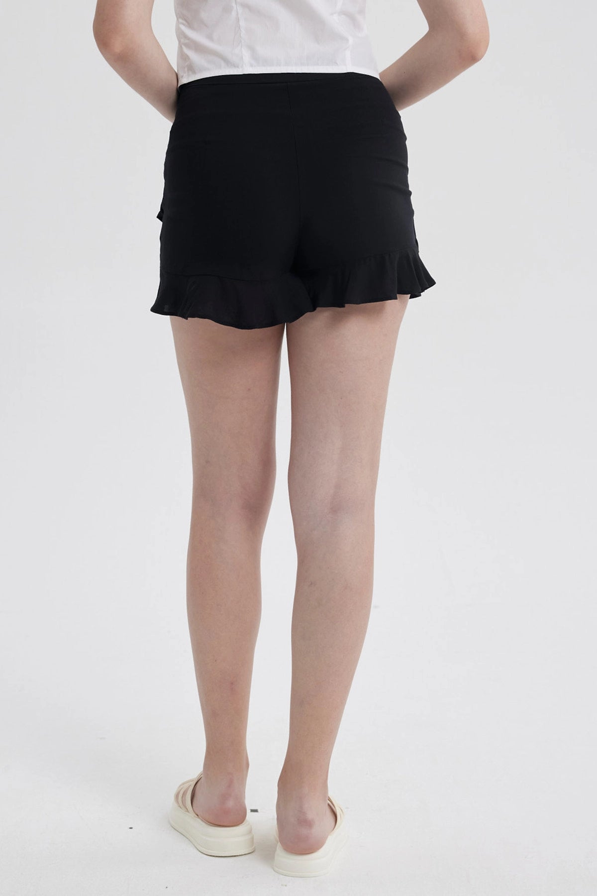 Short Mujer Print Negro