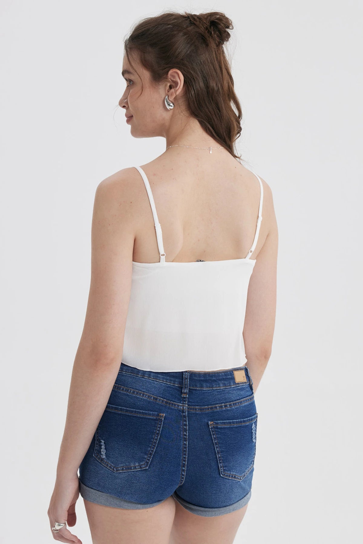 Peto Mujer Pabilo Bicapa Blanco