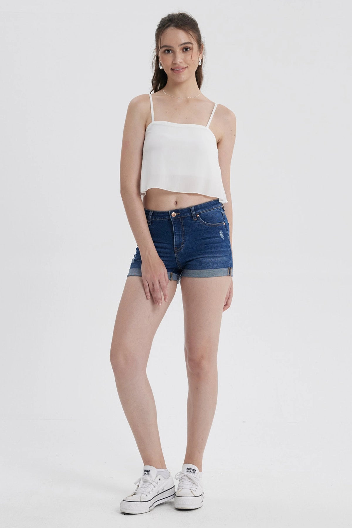 Peto Mujer Pabilo Bicapa Blanco