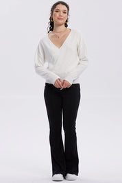 Sweater Mujer Delantero Crudo