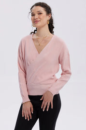 Sweater Mujer Delantero Palo Rosa