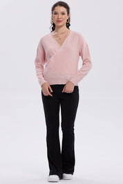 Sweater Mujer Delantero Palo Rosa