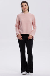 Sweater Mujer Mangas Palo Rosa