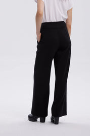 Pantalón Mujer Sastrero Con Cinturón Negro