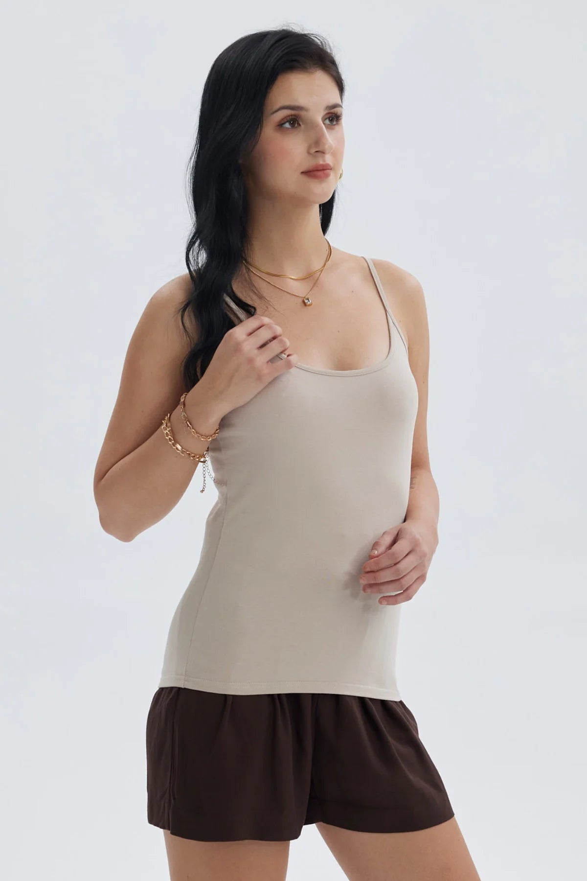 Peto Mujer Pabilo Algodón Camel