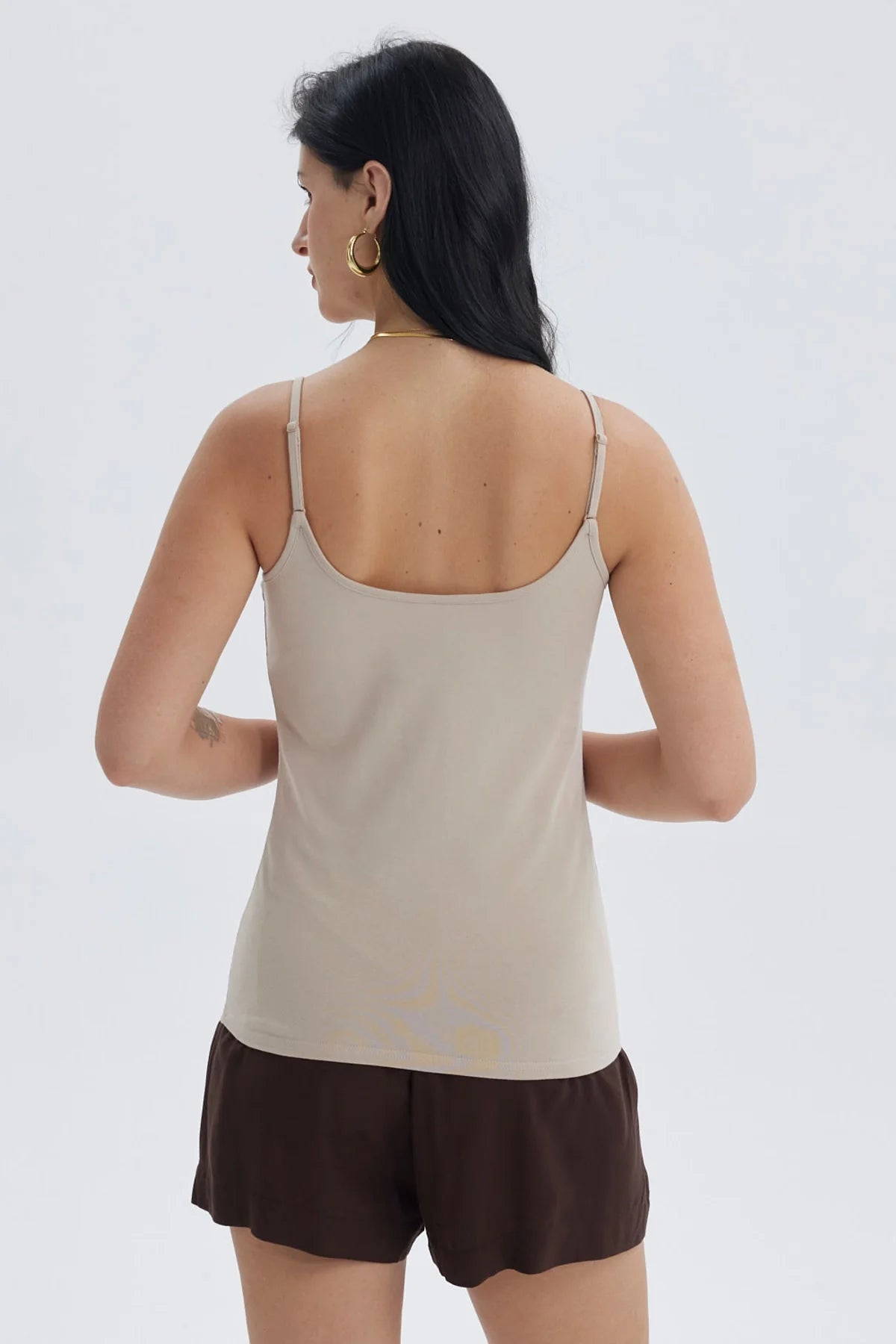 Peto Mujer Pabilo Algodón Camel