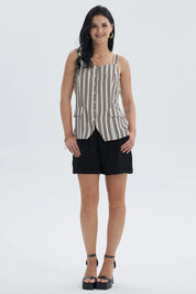 Blusa Mujer Tipo Gillette Pabilo Beige