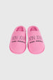 Pantufla Mujer Print Fucsia