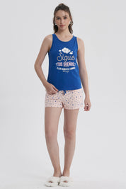 Pijama Mujer Regalable Azul