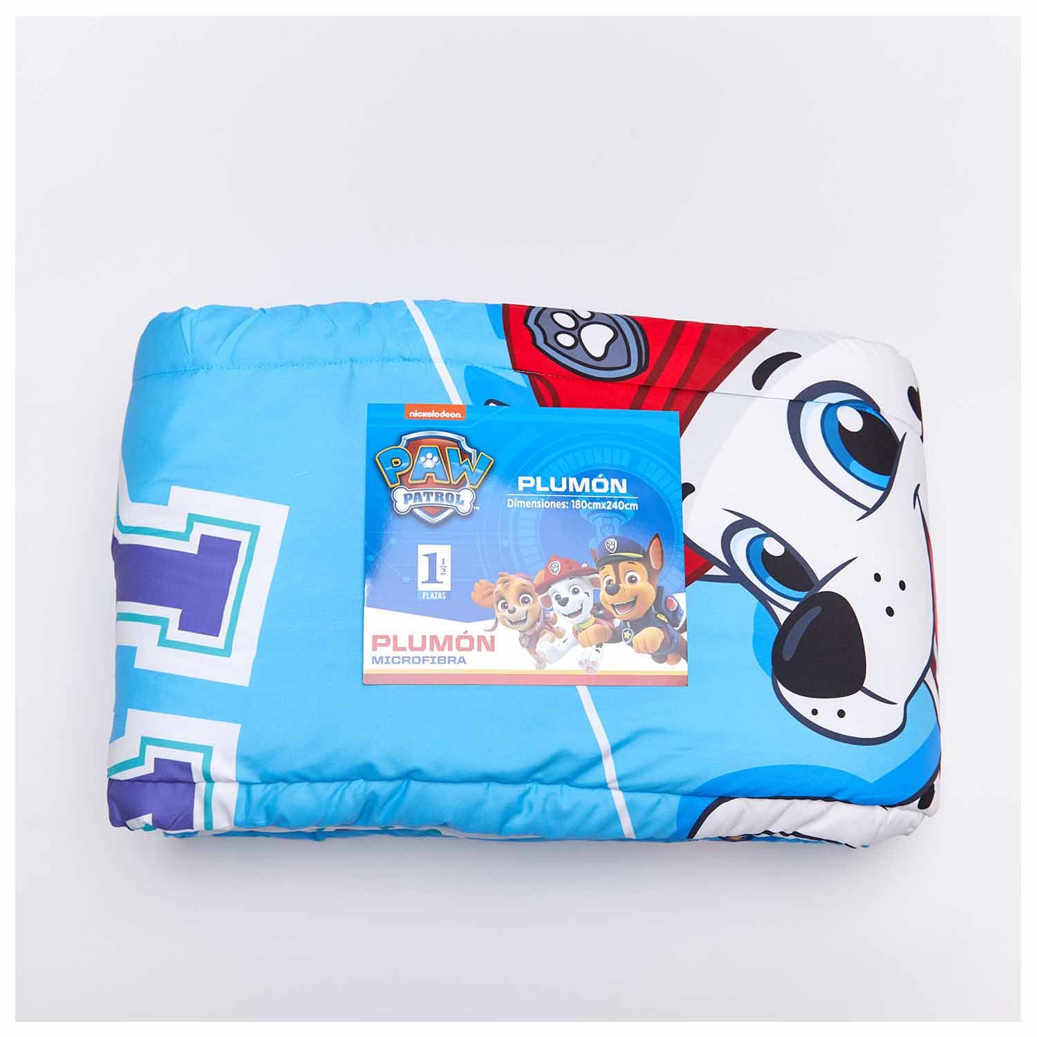Cubrecamas Patrol 1.5 Pz Azul Electrico