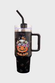 Botella Home Halloween Hello Kitty Negro