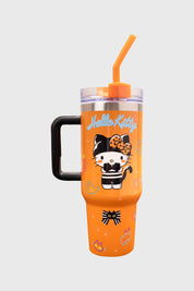 Botella Home Halloween Hello Kitty Naranjo