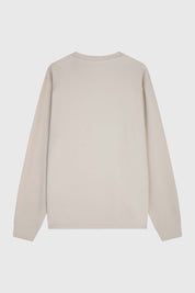 Polera Hombre Tres Botones Beige