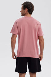 Polera Hombre Básica Con Bolsillo Sandía