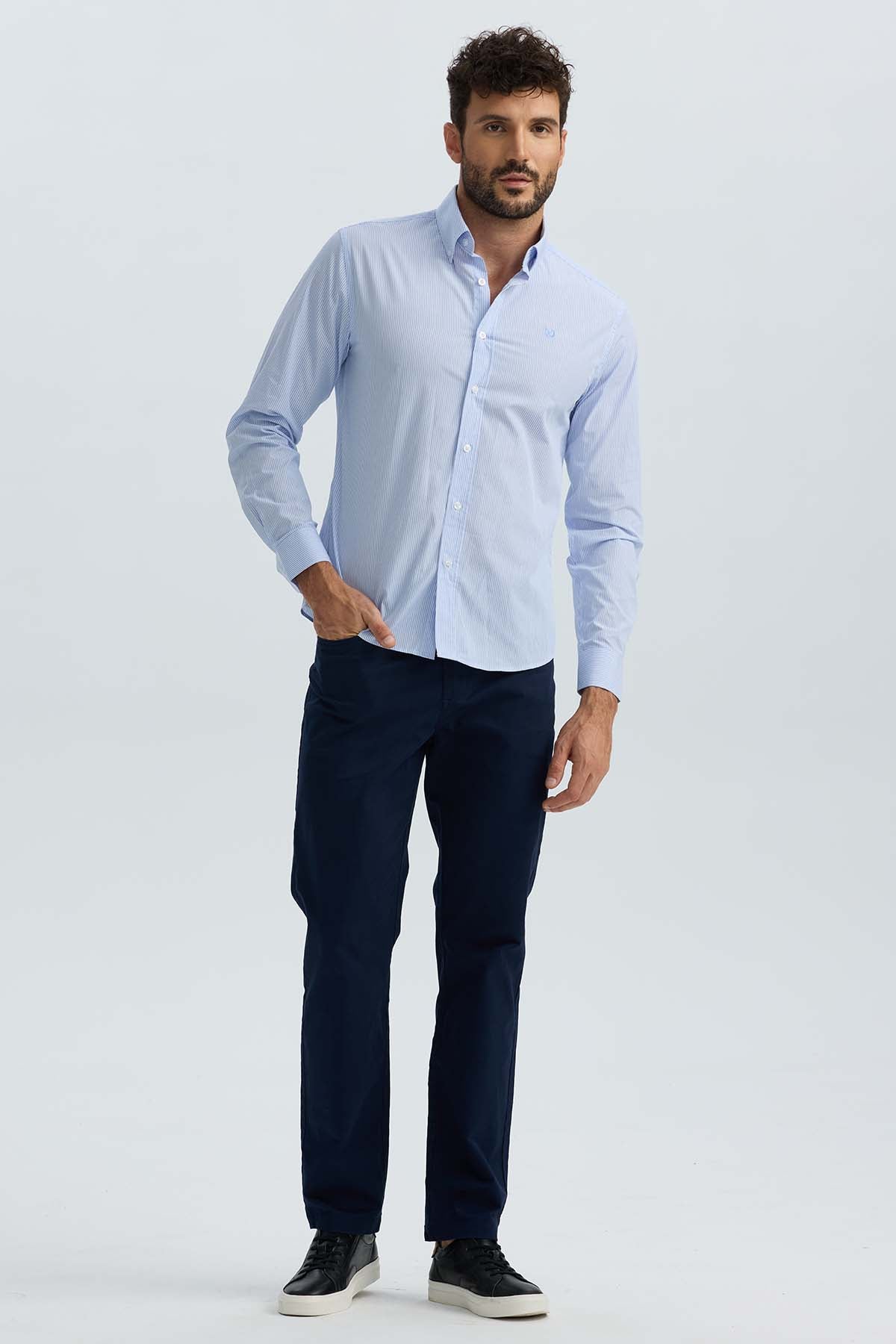 Pantalón Hombre Sastrero Azul Marino