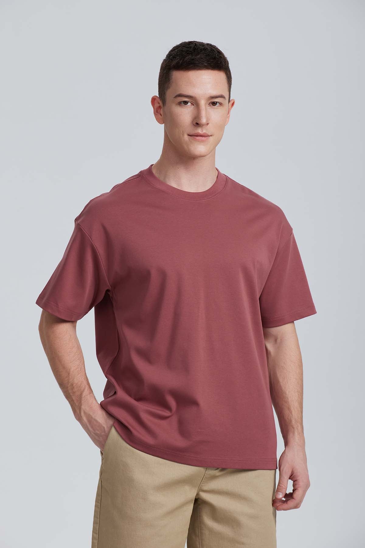 Cómo Combinar Moda Poleras Anchas Polera Hombre Oversize Blanco