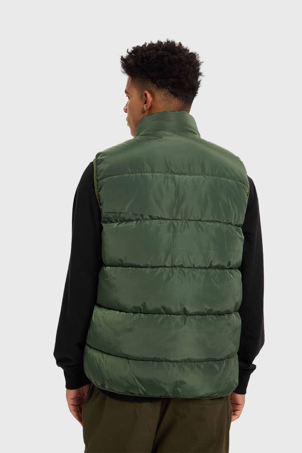 Parka Hombre Con Bolsillo Verde