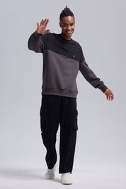 Polerón Hombre Blocking Negro