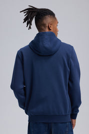 Polerón Hombre Full Zipper Azul