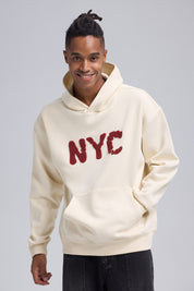 Polerón Hombre Hoodie Beige