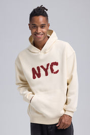 Polerón Hombre Hoodie Beige