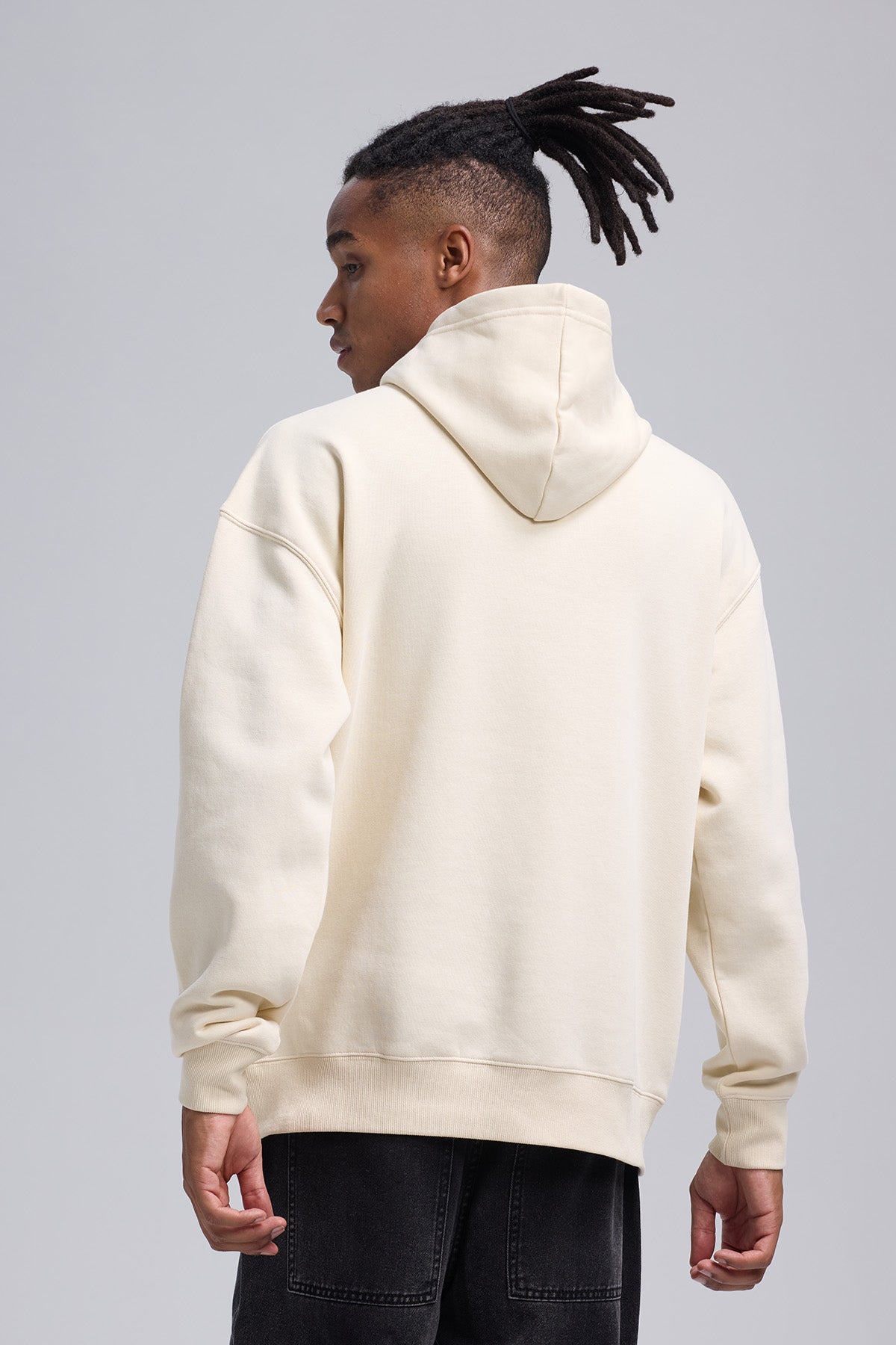 Polerón Hombre Hoodie Beige