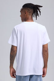 Polera Hombre Print Posicional Blanco