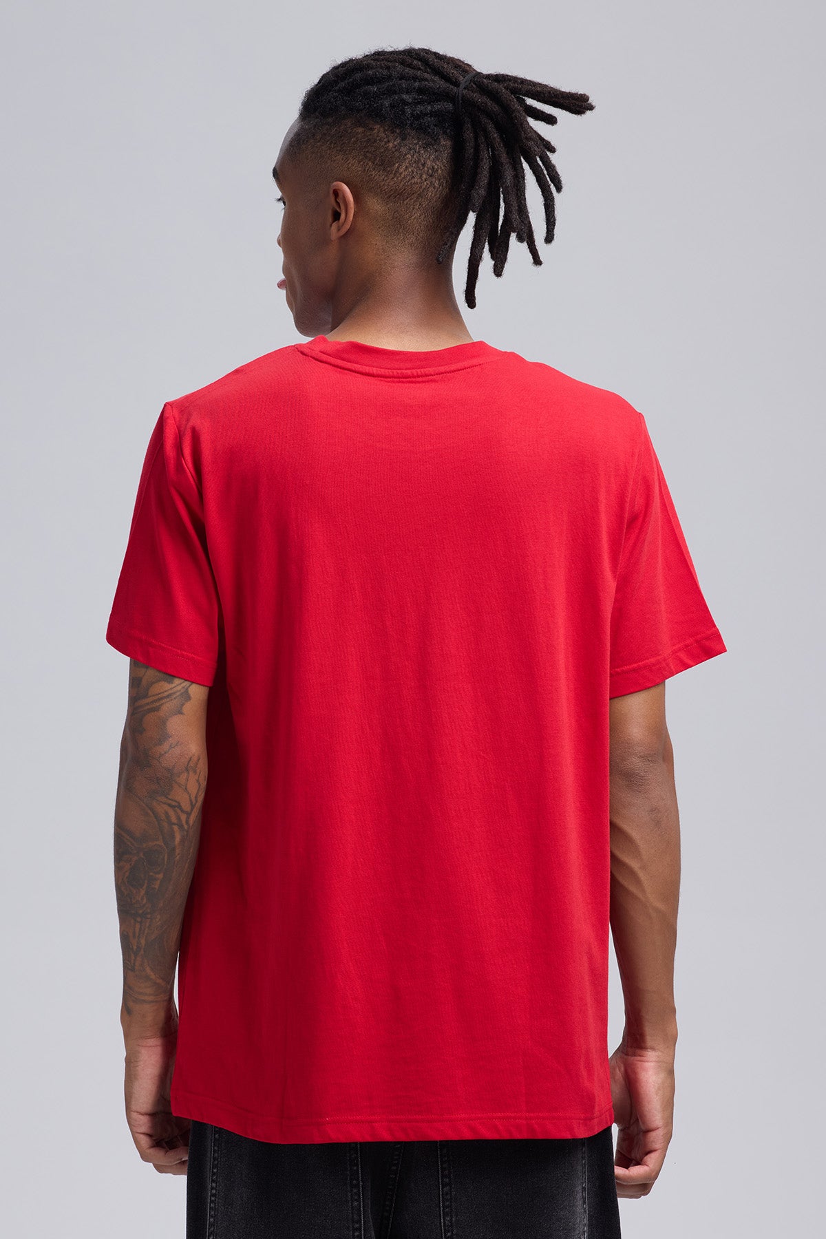 Polera Hombre Print Posicional Rojo