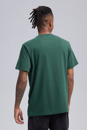 Polera Hombre Print Posicional Verde