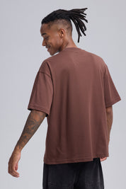 Polera Hombre Loose Fit Chocolate