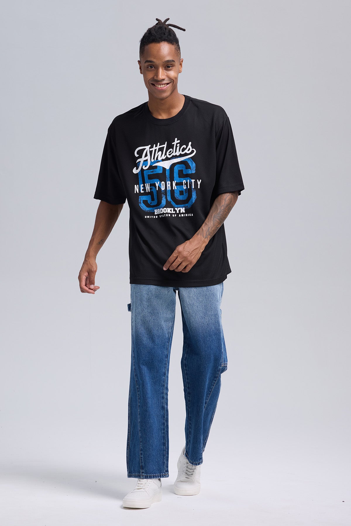 Polera Hombre Print Número Negro