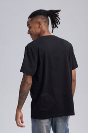 Polera Hombre Print City Negro