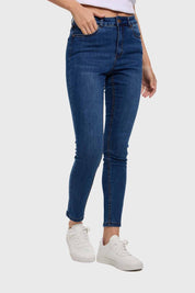 Jeans Mujer Skinny Emilia Azul X