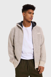 Sweater Hombre Hoodie Beige