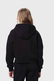 Polerón Niña Print Negro