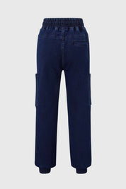 JEANS NIÑO CARGO TODDLER AZUL