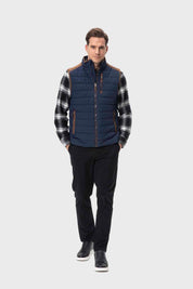 Parka Hombre Con Bolsillos Azul
