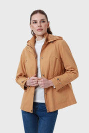 Chaqueta Mujer Gorro D Camel
