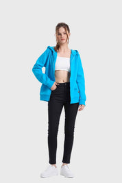 Polerón Mujer Hoodie Azul
