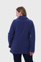 Polar Mujer Básico Azul