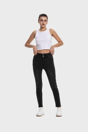 Jeans Mujer Skinny Ajuste Negro