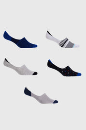 Calceta Deportiva Hombre Pack5 Gris