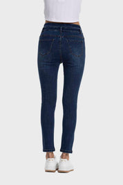 Jeans Mujer Skinny Ajuste Azul
