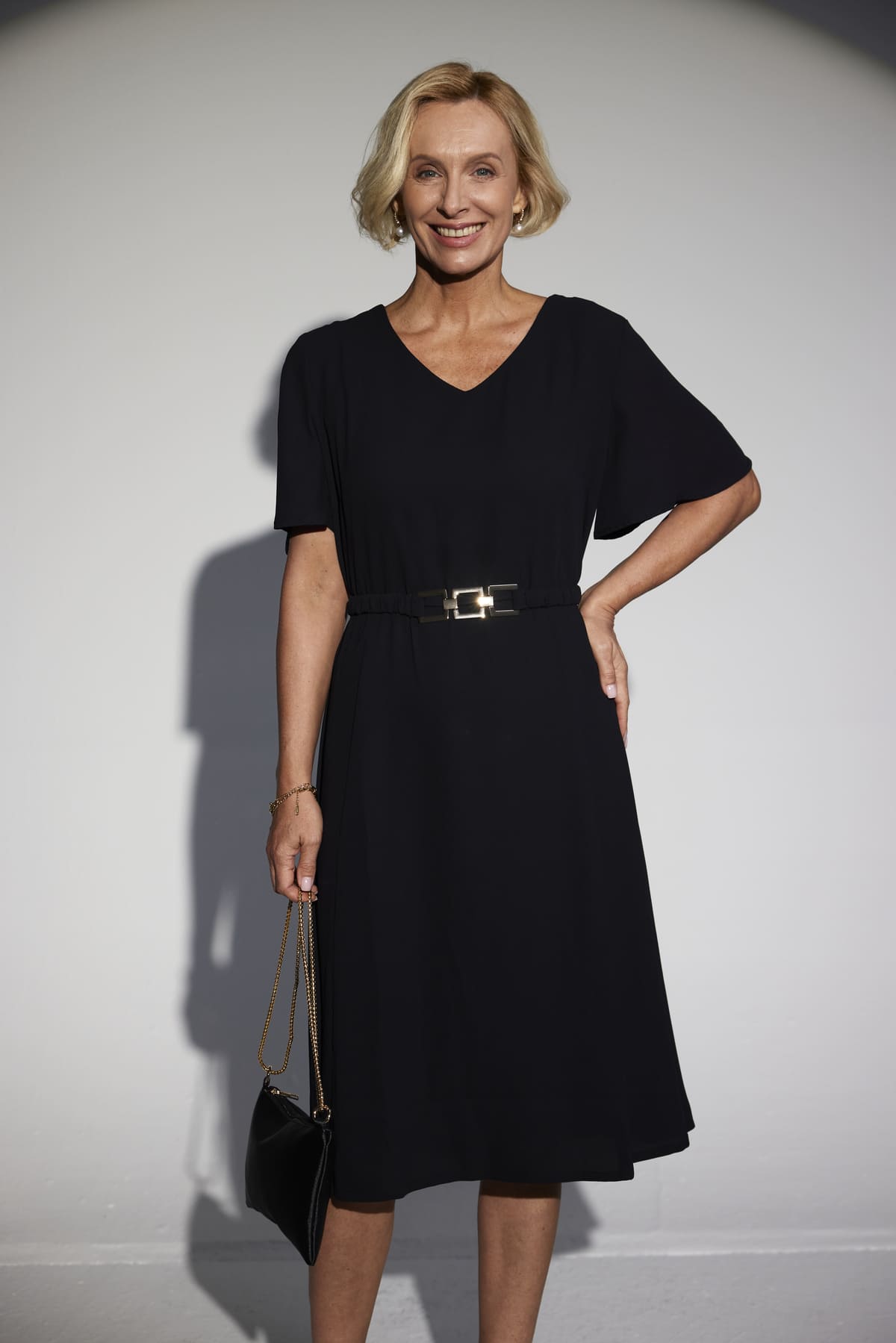 Vestido Mujer Noche Negro