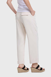 Pantalón Mujer Sastrero Arena
