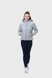 Parka Mujer Corta Plummy Gris